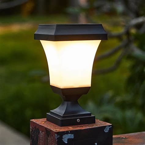 solar light pillar